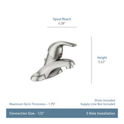 WSL84502SRN - Spot Resist Brushed Nickel
