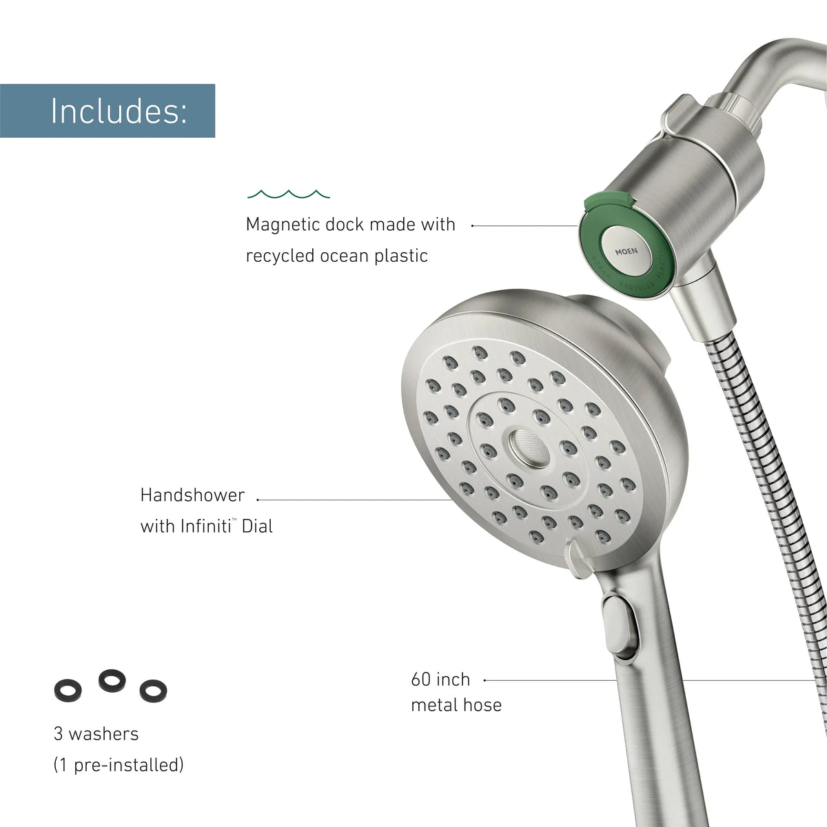 220H2EPSRN - Spot Resist Brushed Nickel