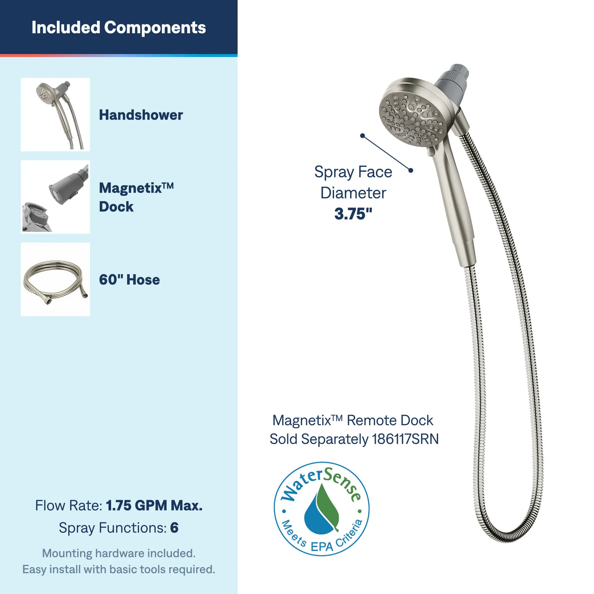 26100EPSRN - Spot Resist Brushed Nickel