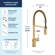 5923EWBG - Brushed Gold