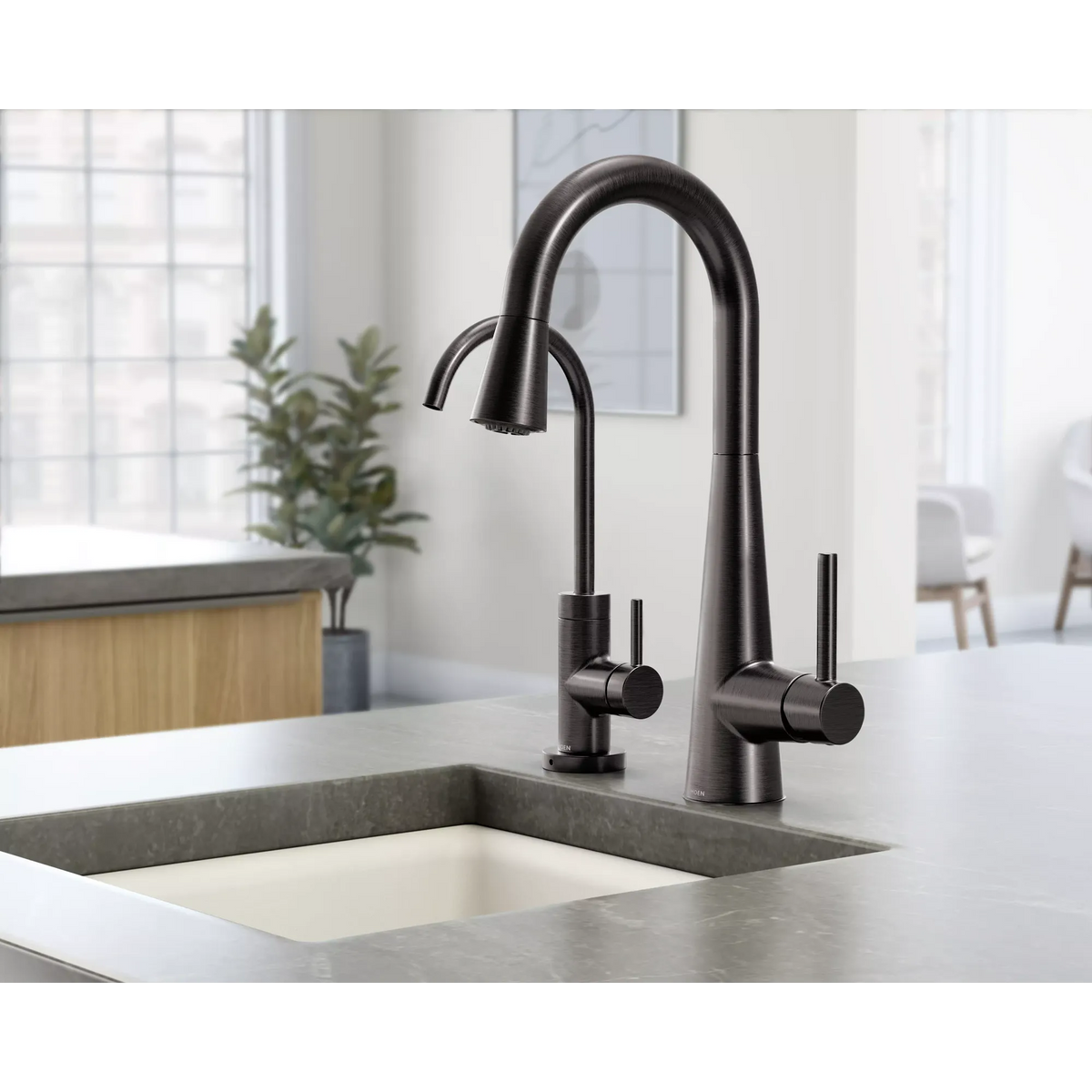 7664BLS - Black Stainless