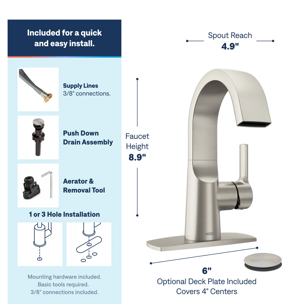 84156SRN - Spot Resist Brushed Nickel