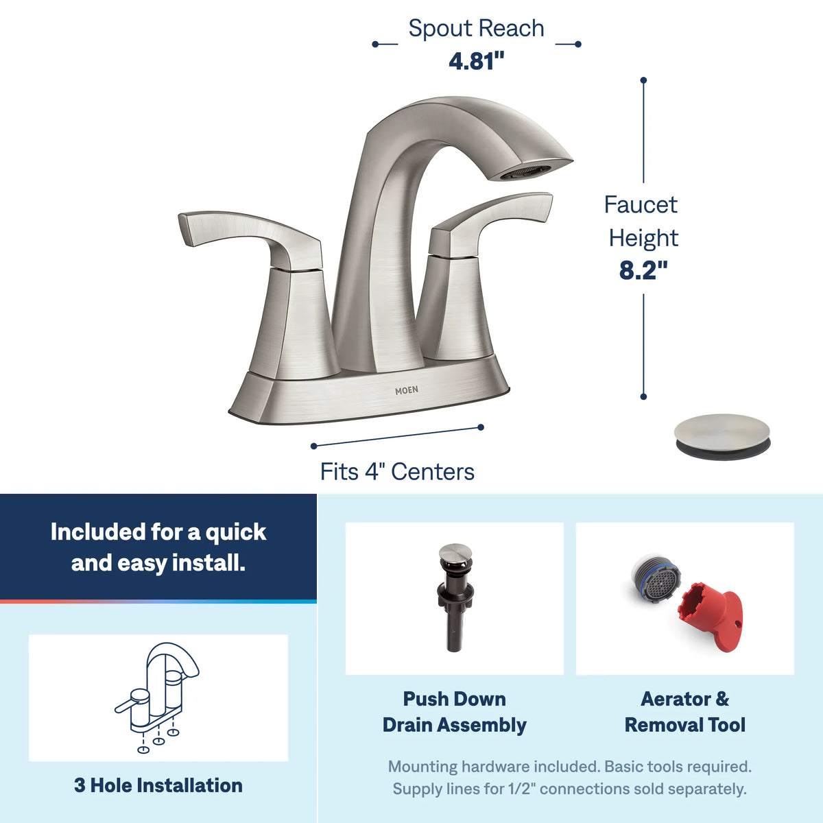 84506SRN - Spot Resist Brushed Nickel