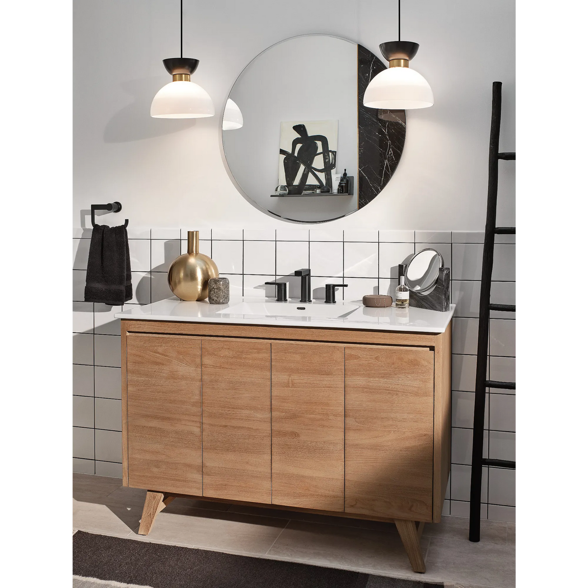 Rinza Two-Handle Bathroom Faucet
