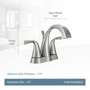 WS84660SRN - Spot Resist Brushed Nickel