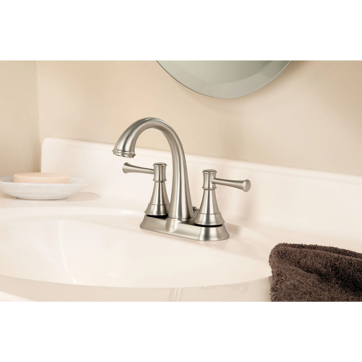 84777MSRN - Spot Resist Brushed Nickel Microban