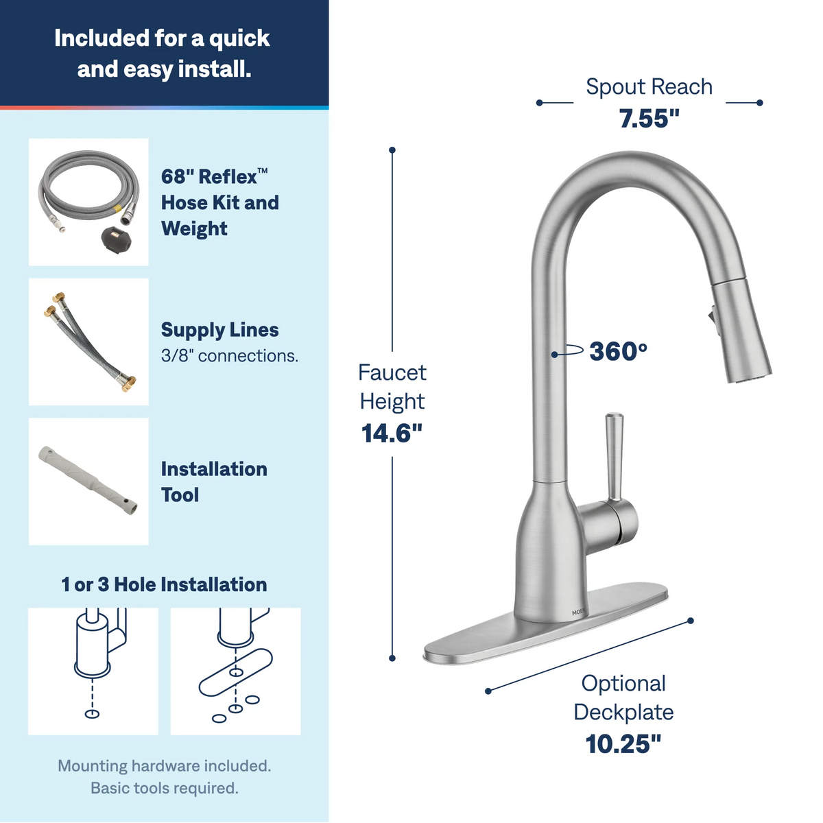 87233SRS - Spot Resist Stainless