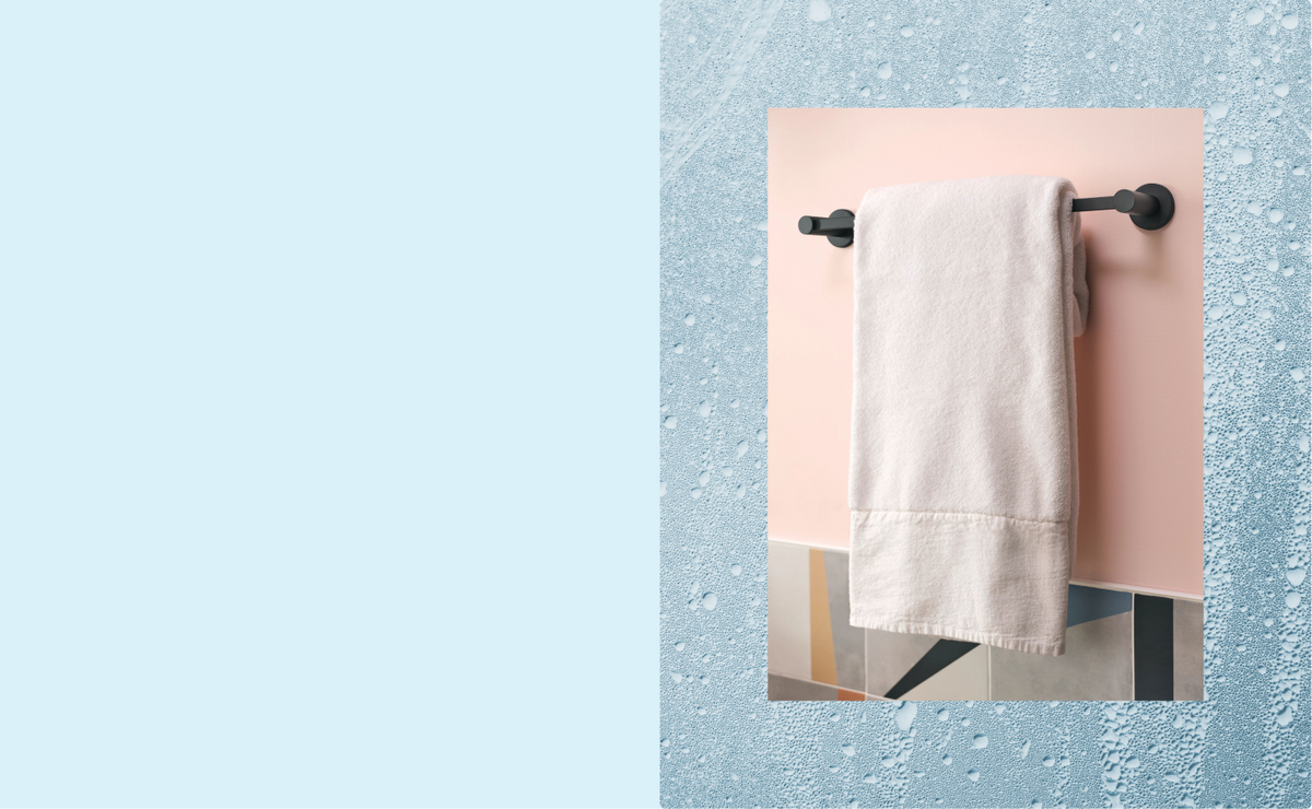 Load video: Installing an Adjustable Towel Bar