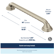 LR8716D3BN - Brushed Nickel