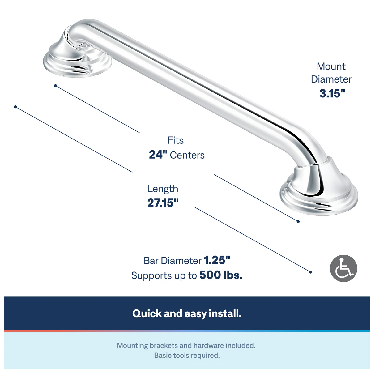 LR8724D3GCH - Chrome