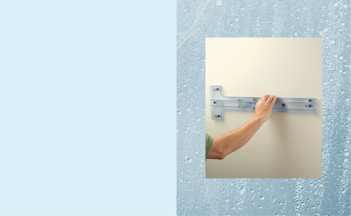 Load video: Installing a Bathroom Accessory with the Pro-Fit Mounting System