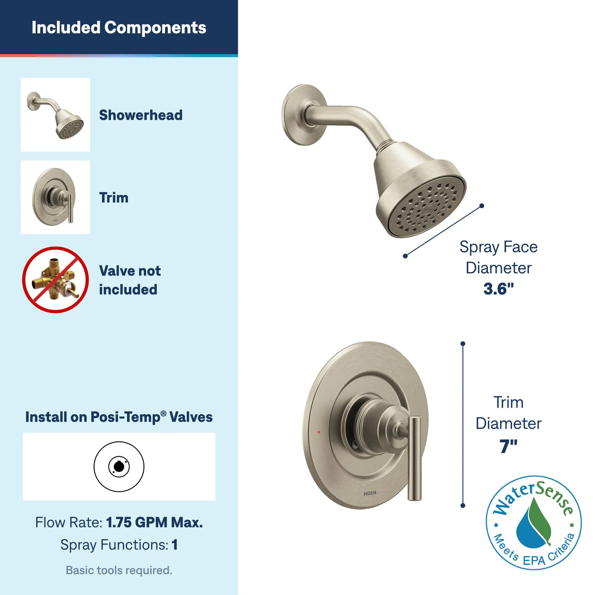 T2902EPBN - Brushed Nickel