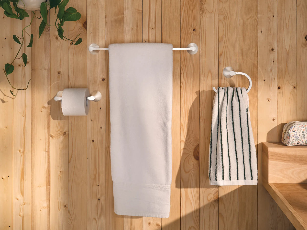 Graeden Pivoting Paper Holder Towel Bar Towel Ring