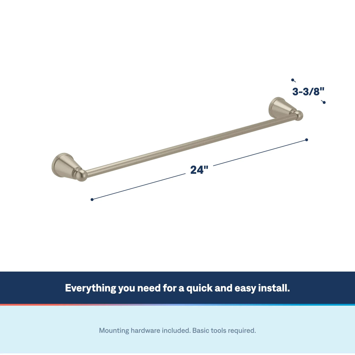Y4524BN - Brushed Nickel