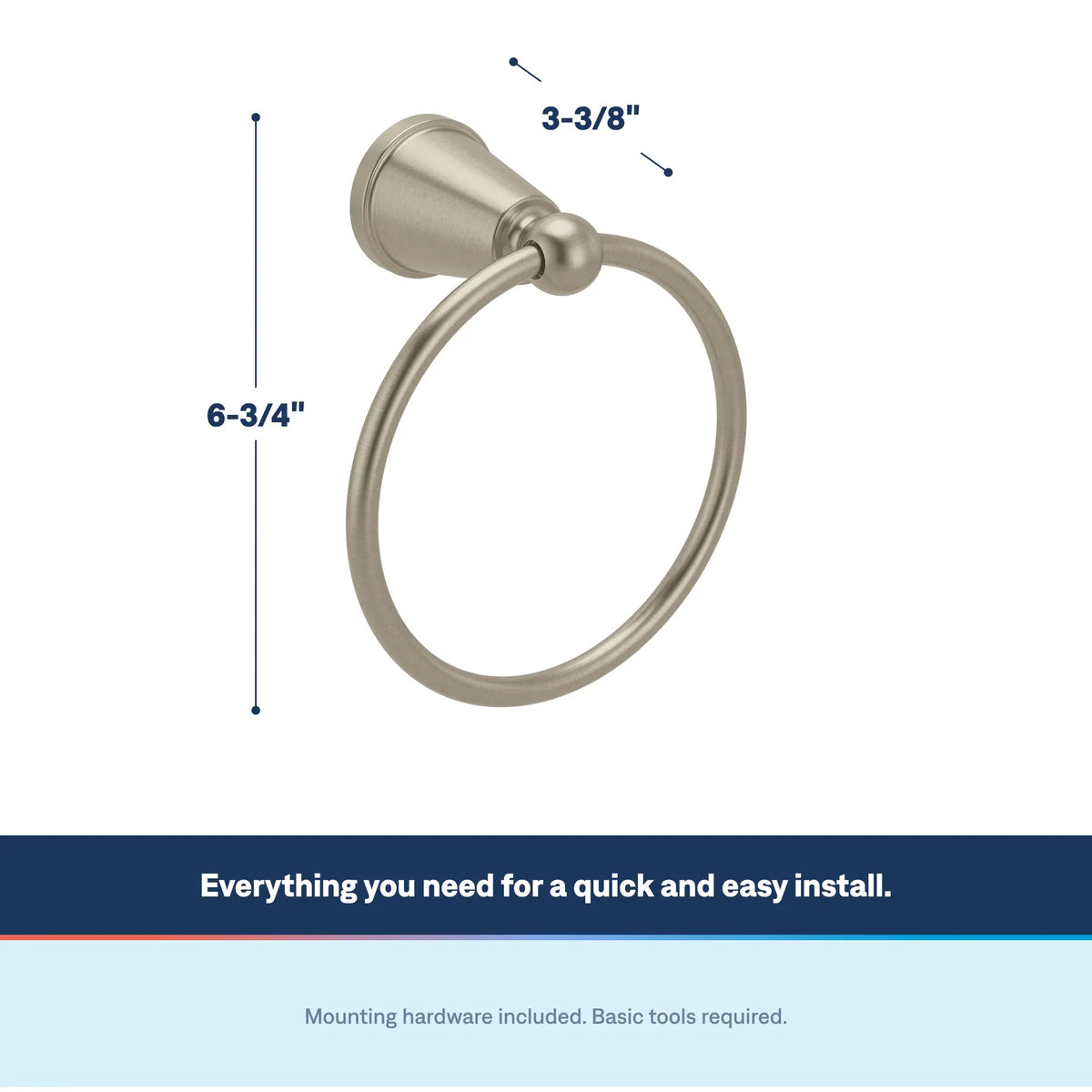 Y4586BN - Brushed Nickel