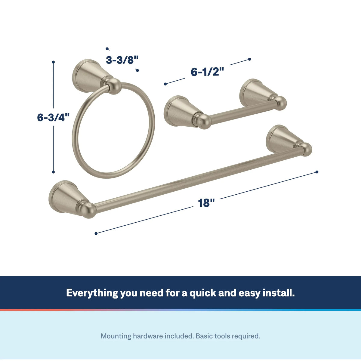 Y4593BN - Brushed Nickel