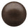A close-up circular swatch of a dark brown textured material with fine speckles, representing a color or material option.
