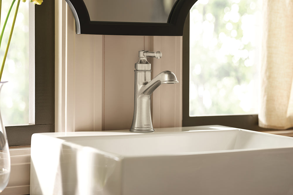 Load video: How to Install a Moen Bathroom Faucet